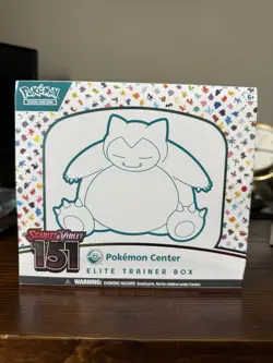 Pokemon TCG 151 Pokemon Center Elite Trainer Box (ETB) Factory Sealed Mint - Image 1