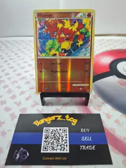 Magmar 52/95 Pokemon - HGSS Unleashed LP Reverse HOLO - Image 1