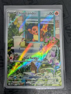 Pokemon TCG Charmander Obsidian Flames #044 SVP Black Star Promo - Image 1