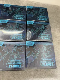 Pokemon TCG Mega Evolution Phantasmal Flames ETB Elite Trainer Box Sealed x12 - Image 4