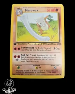 Pokemon TCG Marowak 39/64 Jungle Regular 1st Edition Uncommon - Image 1