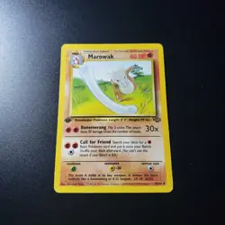 1999 Pokemon 1st Edition Jungle Set Marowak 39/64 LP - Image 1
