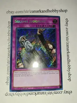 YuGiOh Solemn Judgment RA02-EN075 Secret Rare - Image 1
