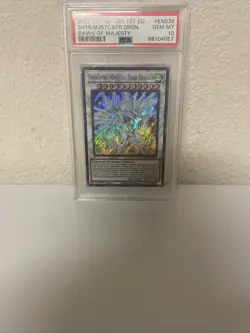 Yugioh PSA 10 GEM MT Shooting Majestic Star Dragon DAMA-EN039 Secret 1st S#4060 - Image 1