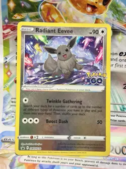 Radiant Eevee SWSH230 Sword & Shield Promo Cards Holo NM - Image 1