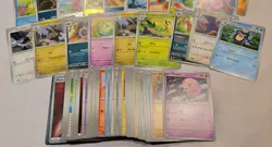 2025 Pokemon Black Bolt Base Bulk Lot of 90 TCG Cards Holo, Foil Pokeball - Image 3