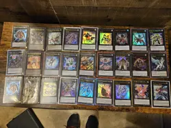 Yu-Gi-Oh! TCG LOT, XYZ Number Cards. Lightly Played Cards - Image 1