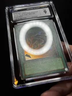 CGC 9 Yugioh Card Destruction #SDY-042 Starter Deck Yugi Super Rare Unlimited - Image 3