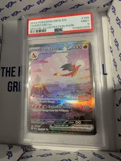 Charizard ex PSA 9 SIR 151 199/165 SV 151 MEW EN Pokemon Card English - Image 2