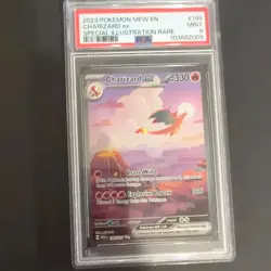 Charizard ex PSA 9 SIR 151 199/165 SV 151 MEW EN Pokemon Card English - Image 4