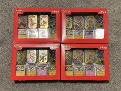 Pokemon 4 Mini Tins + 4 Promo Cards - 151 SAMS CLUB EXCLUSIVE LOT OF Four - Image 3