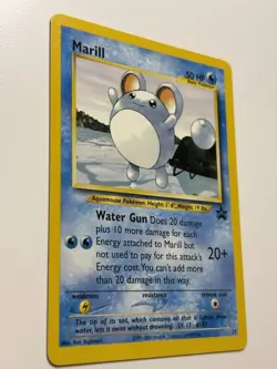 2000 POKEMON Card Black Star Promo Rare Marill 29/53 Wotc Vintage Card NM - Image 2