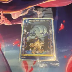 Shadow Milk Cookie Foil (P-063 p) CookieRun Braverse TCG Promo Card - Image 1