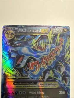 2014 Pokemon Card Mega M Charizard EX 69/106 XY Flashfire Ultra Rare - Image 2