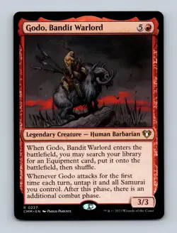 Godo, Bandit Warlord Commander Masters Non-Foil MTG NM - Image 1