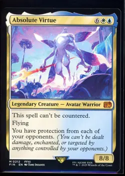 Absolute Virtue M 0212 MTG: Final Fantasy - NM+ - Image 1