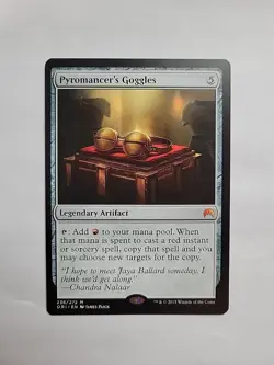MTG - Pyromancer's Goggles Magic Origins Regular Mythic #236 - Image 1
