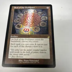 x1 Seal of the Guildpact - Retro Frame R MTG Ravnica Remastered M/NM, English - Image 1