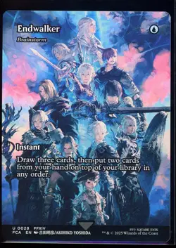Endwalker (Brainstorm) 0028 Showcase MTG: Final Fantasy - NM+ - Image 1