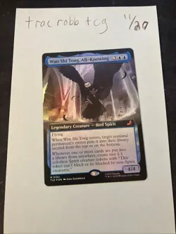 Wan Shi Tong, All-Knowing (Borderless Foil) TLE 182 - Image 1
