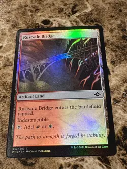 RUSTVALE BRIDGE Magic the Gathering MTG Modern Horizons 2 Foil - Image 1