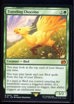 Traveling Chocobo M 0210 MTG: Final Fantasy - NM+ - Image 1