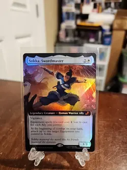 Sokka, Swordmaster FOIL Extended Art MTG 174 Avatar: The Last Airbender: Eternal - Image 1
