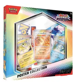 Pokemon TCG S&V Prismatic Evolutions Poster Collection Box New & Sealed FAST🚚✅ - Image 1