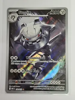 Steelix 150/132 Pokemon TCG Illustration Rare ME01: Mega Evolution Near Mint - Image 1