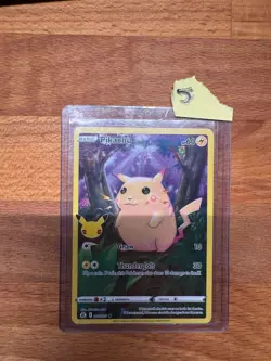 Pikachu 005/025 Celebrations: Classic Collection 25th Pokemon TCG NMT - Image 1