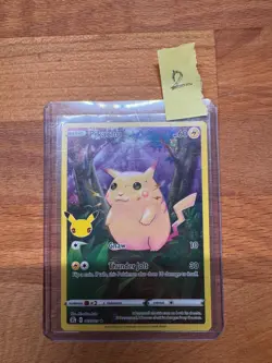 Pikachu 005/025 Celebrations: Classic Collection 25th Pokemon TCG NMT - Image 1