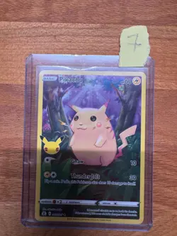 Pikachu 005/025 Celebrations: Classic Collection 25th Pokemon TCG NMT - Image 1