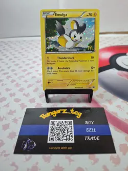 Emolga - 6/12 [McDonald's Promos 2012] Pokemon TCG - PROMO - - Image 1
