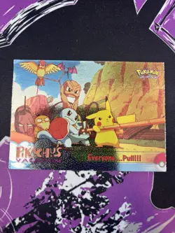 Topps Pikachus Vacation Pokemon - Foil #52 Everyone. Pull!!! - Image 1