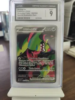 2024 Pokemon Okidogi ex Shrouded Fable #090/064 Special Illustration Rare CGC 9 - Image 1