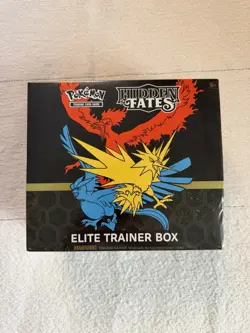 Pokemon Hidden Fates Elite Trainer Box Sealed - Image 1