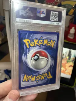 1999 POKEMON GAME #98 FIRE ENERGY PSA 9 MINT SHADOWLESS BASE! WOTC TCG Nintendo - Image 5