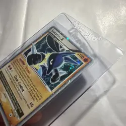 2007 POKEMON DIAMOND & PEARL BLACK STAR PROMO HOLO #DP12 LUCARIO LV.X - Image 3