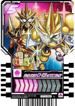 Kamen Rider Gotchard Ride Chemy Card - RT3-082 - Ex-Aid - Phase 03 - Japanese * - Image 1