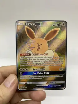 Eevee GX Gold Metal Pokemon Card-Collectible Gift Display！Christmas PRETTY~ - Image 2