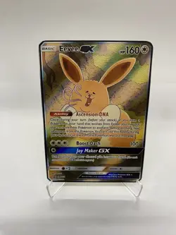 Eevee GX Gold Metal Pokemon Card-Collectible Gift Display！Christmas PRETTY~ - Image 5