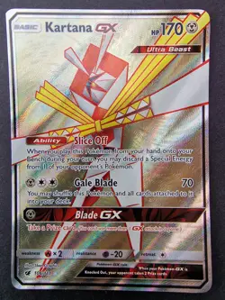 Kartana GX 106/111 - Sun & Moon Crimson Invasion - Pokemon TCG Ultra Rare Card - Image 1