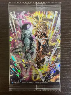 Dragon Ball Super Hero ItaJaga Vol3 Card - 3-17 - Son Goku & Frieza - Japanese * - Image 1