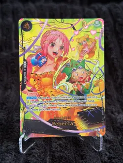 Rebecca OP05-091 SP Special Rare - One Piece Card Game - The Best Vol.2 (PRB02) - Image 1