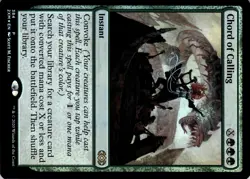 MTG: Double Masters Chord Of Calling Foil Promo Rare 384 Trading Card TCG - Image 5