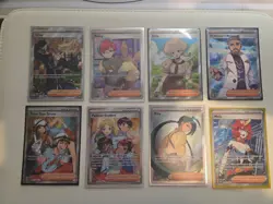 42 Full Art Trainer pokemon cards, multiple sets/rarities, excellent condition - Image 3