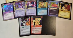 2013-2014 My Little Pony CCG Premiere Base Holo Lot of 13 Cards Rare Foil LP - Image 3
