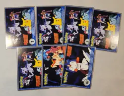 1999 Burger King Pokemon Poketrivia Card Lot of 7 Cards Charizard Blastoise + - Image 5