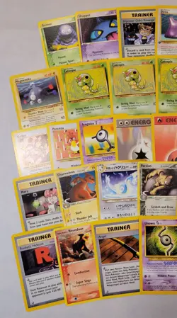 1999 to 2004 Pokemon Common & Uncommon Non Holo Lot of 50 Cards Fossil, Neo + - Image 2