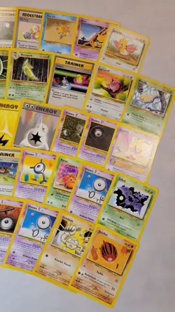 1999 to 2004 Pokemon Common & Uncommon Non Holo Lot of 50 Cards Fossil, Neo + - Image 4